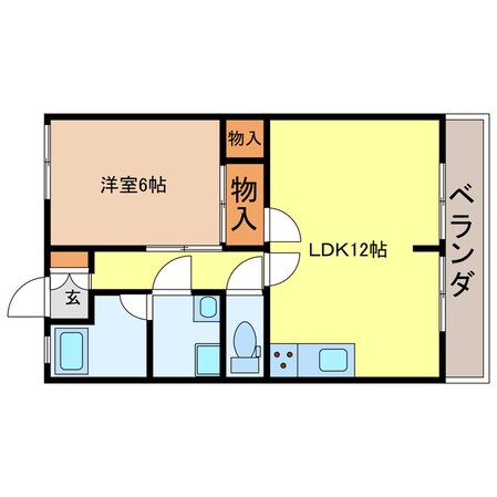 ロイヤルハイツヨシダの物件間取画像